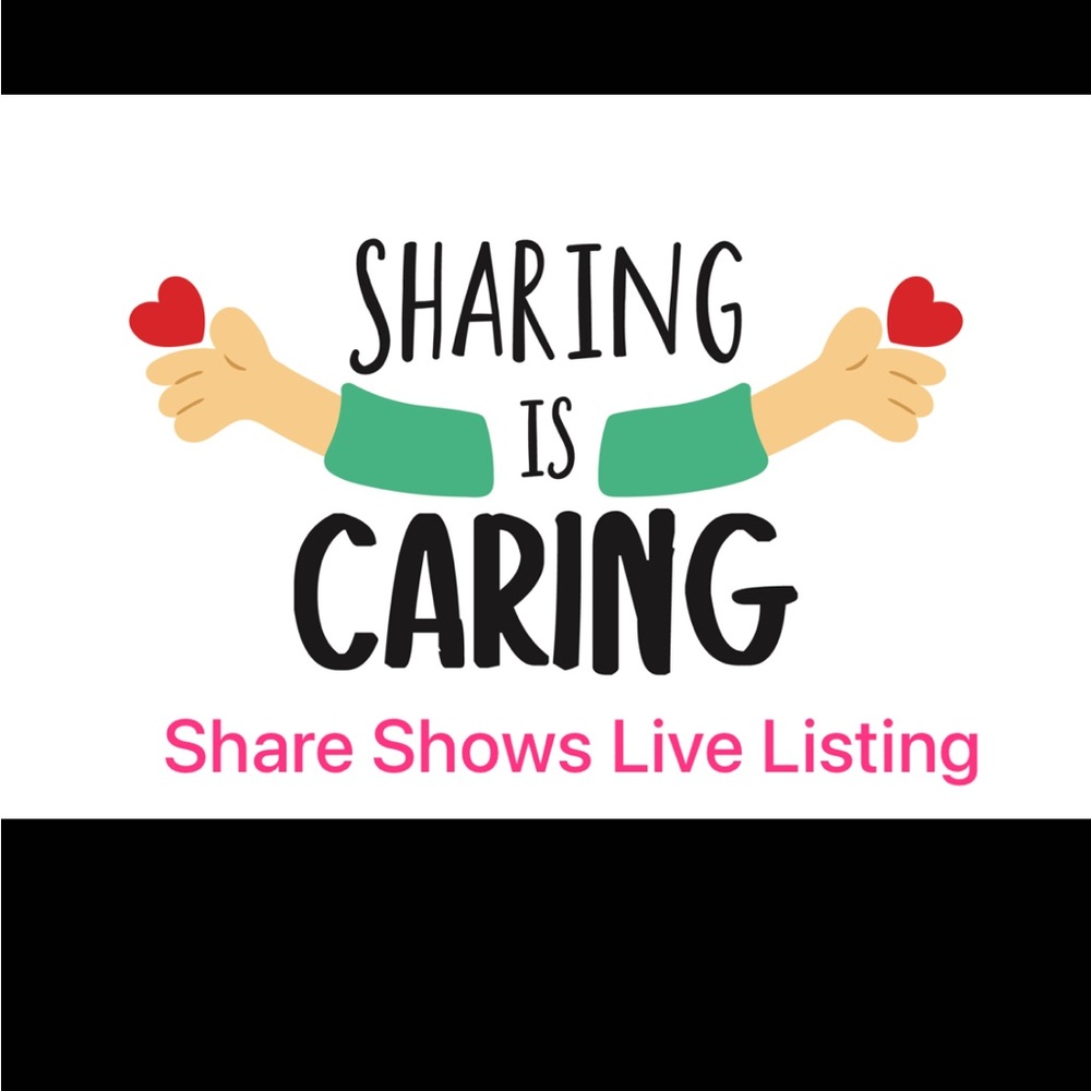Share Shows Listing like to be notified when I go live